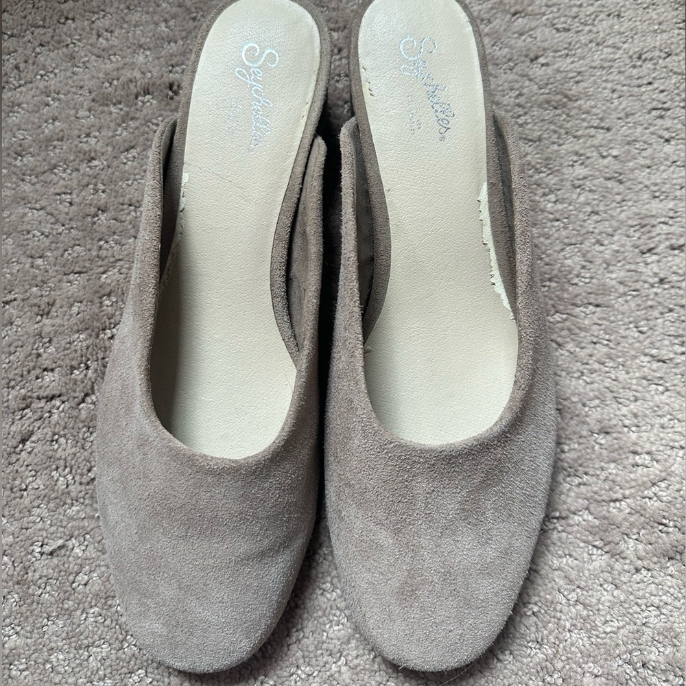 Seychelles tan suede mule heel - Picture 2 of 6